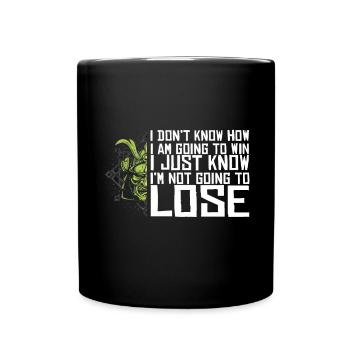 Samurai Quote Japanese Warrior Japan Ninja - Full Colour Mug - black - Front
