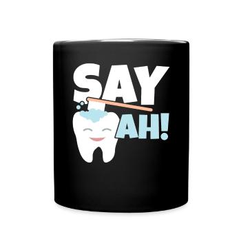 Future Dentist Dentistry Dental Surgeon Hygienist - Full Colour Mug - black - Front