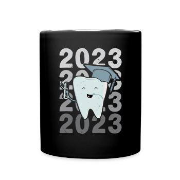 Future Dentist Dentistry Dental Surgeon Hygienist - Full Colour Mug - black - Front