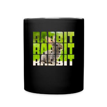 Hare - Full Colour Mug - black - Front