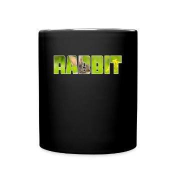 Hare - Full Colour Mug - black - Front