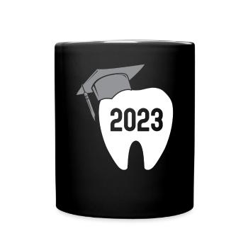 Future Dentist Dentistry Dental Surgeon Hygienist - Full Colour Mug - black - Front