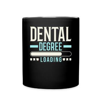 Future Dentist Dentistry Dental Surgeon Hygienist - Full Colour Mug - black - Front