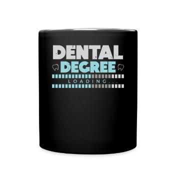 Future Dentist Dentistry Dental Surgeon Hygienist - Full Colour Mug - black - Front
