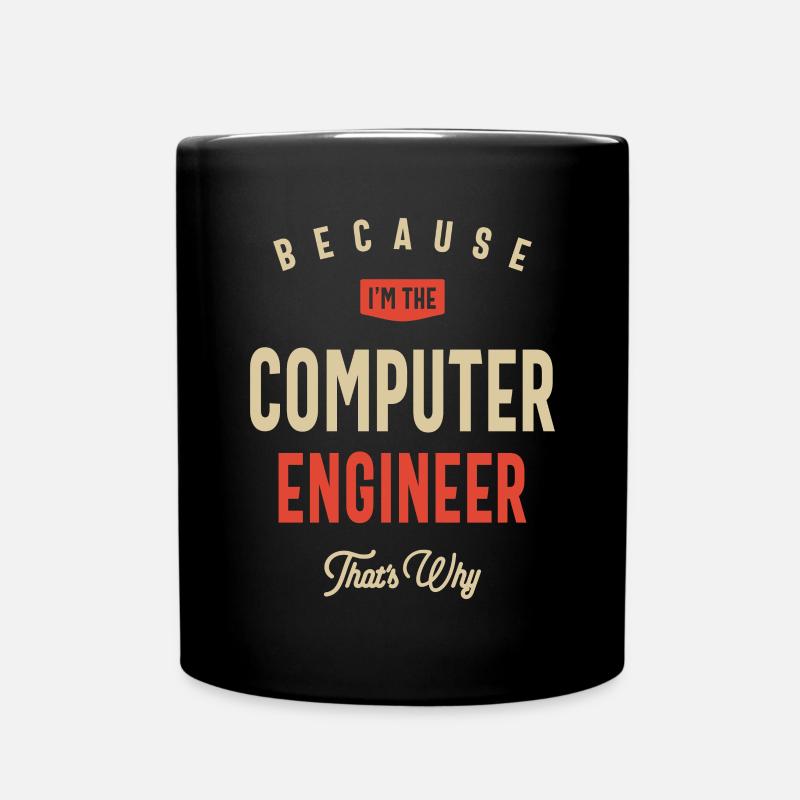 Ingénieur informaticien Profession Travailleur d’anniversaire - Mug uni - noir