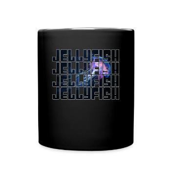 Jellyfish - Full Colour Mug - black - Front