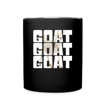 Goat - Full Colour Mug - black - Front