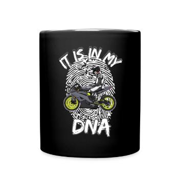 Motorcycle Lifestyle / Motorrad / Motorräder biker - Tasse einfarbig - Schwarz - Vorne