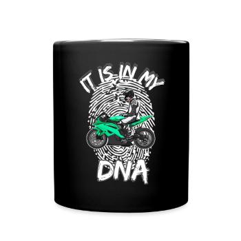 Motorcycle Lifestyle / Motorcycle / Motorcycle biker - Full Colour Mug - black - Front