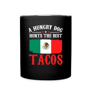 de Mayo Fiesta Pet Mexiko Mexikanischer Hundeliebh - Tasse einfarbig - Schwarz - Vorne