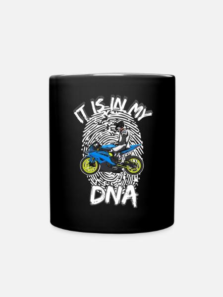 Motorcycle Lifestyle / Motorcycle / Motorcycle biker - Full Colour Mug - black