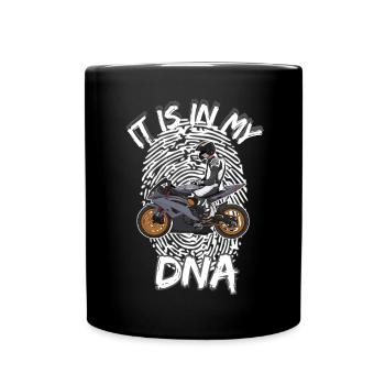 Motorcycle Lifestyle / Motorrad / Motorräder biker - Tasse einfarbig - Schwarz - Vorne