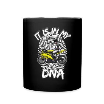 Motorcycle Lifestyle / Motorcycle / Motorcycle biker - Full Colour Mug - black - Front
