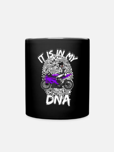Motorcycle Lifestyle / Motorcycle / Motorcycle biker - Full Colour Mug - black