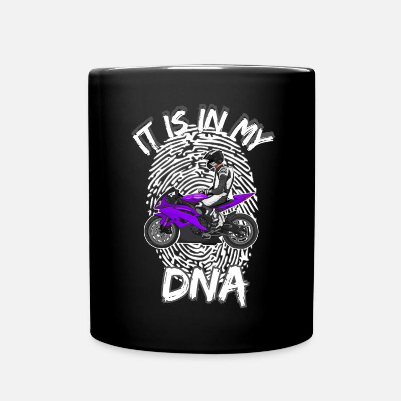 Motorcycle Lifestyle / Motorcycle / Motorcycle biker - Full Colour Mug - black