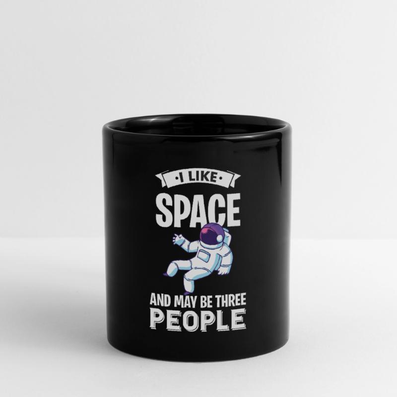 Space Astronaut Planets Solar System Galaxy M Full Colour Mug