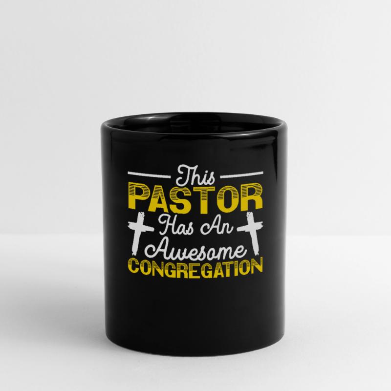 Ce pasteur a un prédicateur de congrégation génial Mug uni
