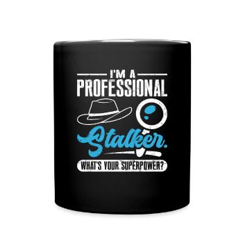 Spy Private Detective Investigator Detective Gift - Full Colour Mug - black - Front