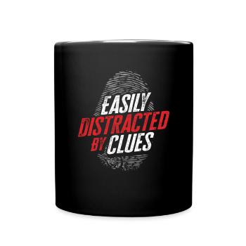 Espion détective privé enquêteur Détective Cadeau - Mug uni - noir - Devant