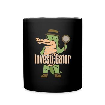 Spy Private Detective Investigator Detective Gift - Full Colour Mug - black - Front