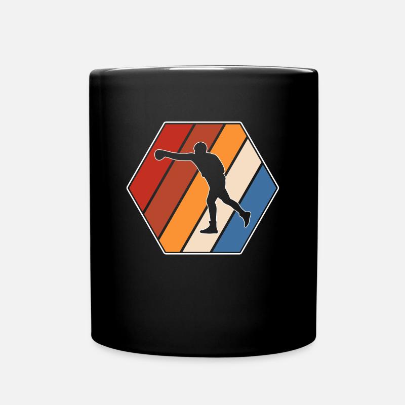 Boxe Rétro - Mug uni - noir