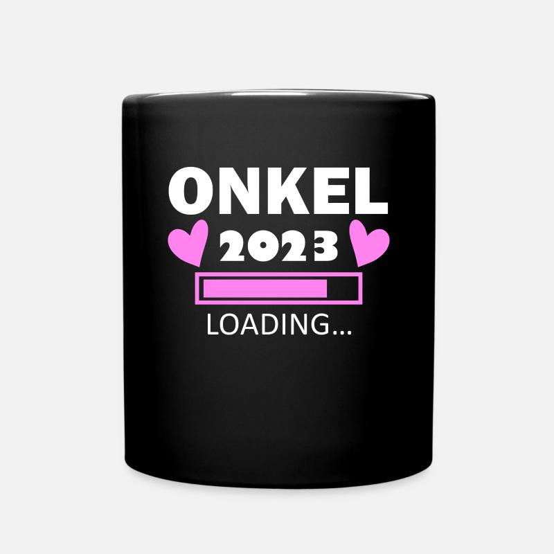 Onkel Loading 2023 - Tasse einfarbig - Schwarz