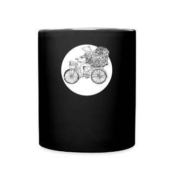 Vietnam I Saigon Scooter Pho Bo Motif de voyage pour - Mug uni - noir - Devant