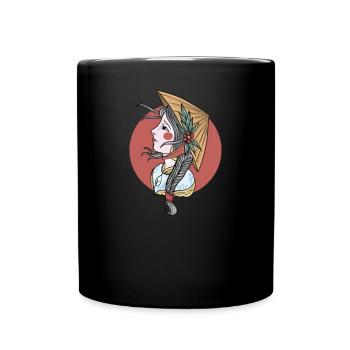 Vietnam I Saigon Scooter Pho Bo Motif de voyage pour - Mug uni - noir - Devant