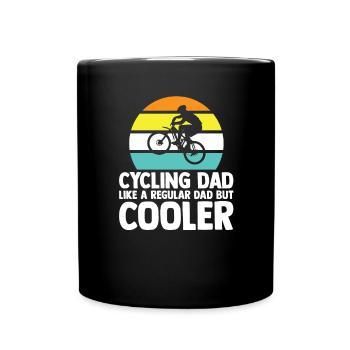 Cyclisme VTT Vélo VTT - Mug uni - noir - Devant