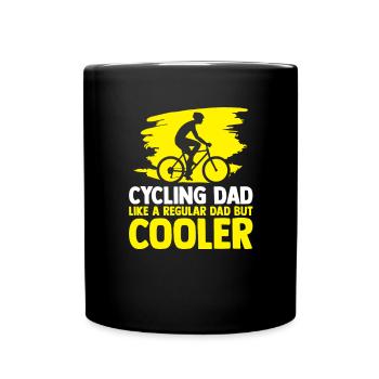 Cyclisme VTT Vélo VTT - Mug uni - noir - Devant