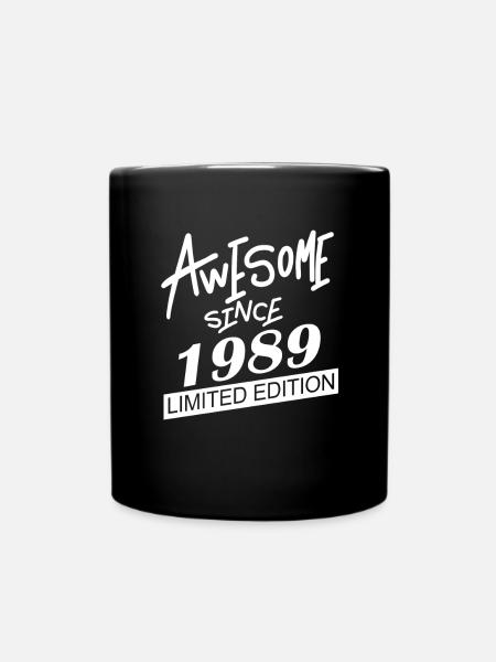1989 - Né en 1989 - Fantastique depuis 1989 - Mug uni - noir