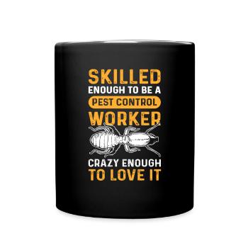 Pest Control Command. - Full Colour Mug - black - Front