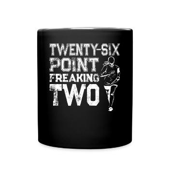 Running Runner Semi-Marathon - Mug uni - noir - Devant