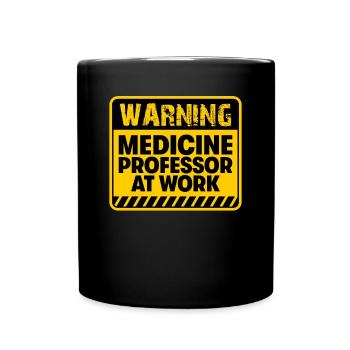 Professeur de médecine au travail - Mug uni - noir - Devant