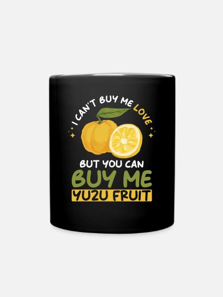 Yuzu Fruit Dicton - Mug uni - noir