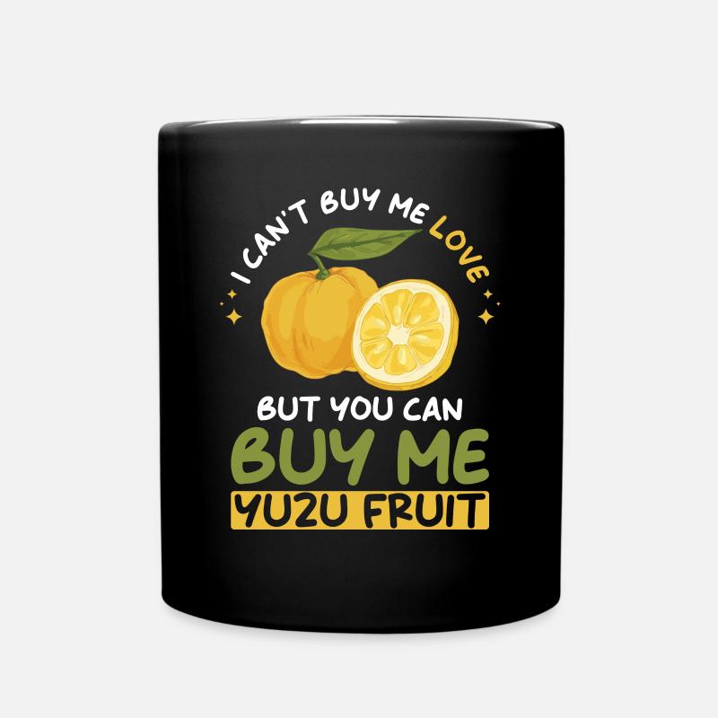 Yuzu Fruit Dicton - Mug uni - noir