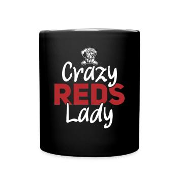 Redbone Coonhound Dog Gift - Full Colour Mug - black - Front