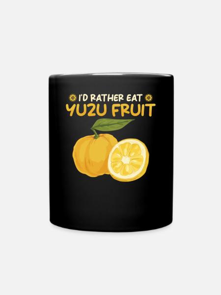 Yuzu Fruit Dicton - Mug uni - noir