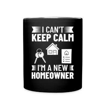 Home Home House Purchase Property - Full Colour Mug - black - Front
