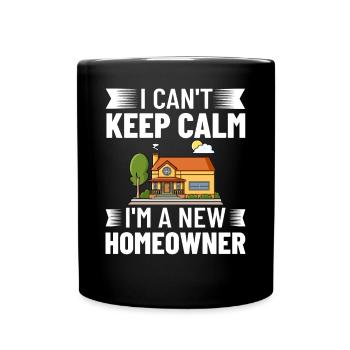 Home Home House Purchase Property - Full Colour Mug - black - Front