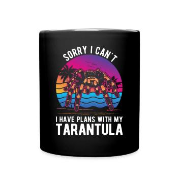 Tarantula Spider Tarantula - Full Colour Mug - black - Front