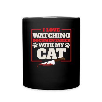 Documentaire Télé-réalité Pet Lovers - Mug uni - noir - Devant