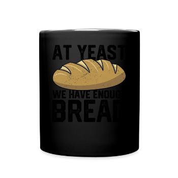 Funny bread baker - Full Colour Mug - black - Front