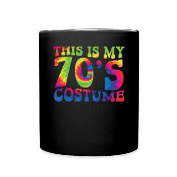 C’est mon costume des années 70 1970 Vintage Party 1970s - Mug uni - noir - Devant