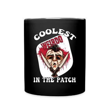 Le plus cool bizarre dans le patch Serial Killer - Mug uni - noir - Devant