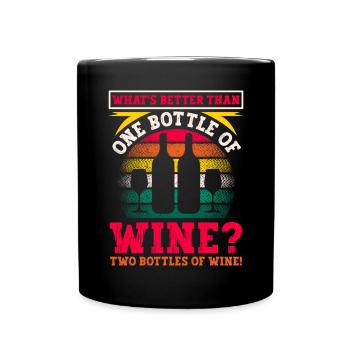 Buveur de vin Amateur de vin Vin Vigneron Vin - Mug uni - noir - Devant
