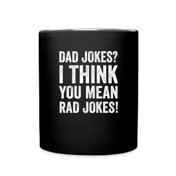 Papa Vater Vatertag bester Papa Geschenkidee - Tasse einfarbig - Schwarz - Vorne