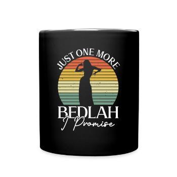 Bedlah Belly Dance Belly Dancer Dancer - Full Colour Mug - black - Front