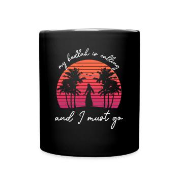 Danse du ventre Danseur du ventre Bedlah Dancer Cadeau - Mug uni - noir - Devant