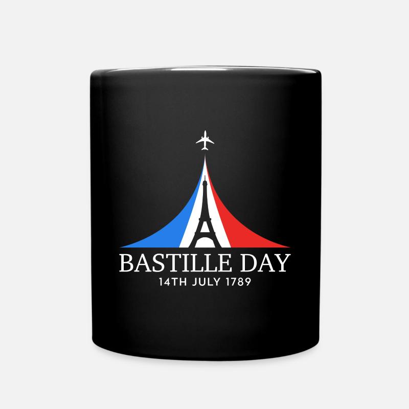 Tour Eiffel Vacances France Paris Souvenir - Mug uni - noir